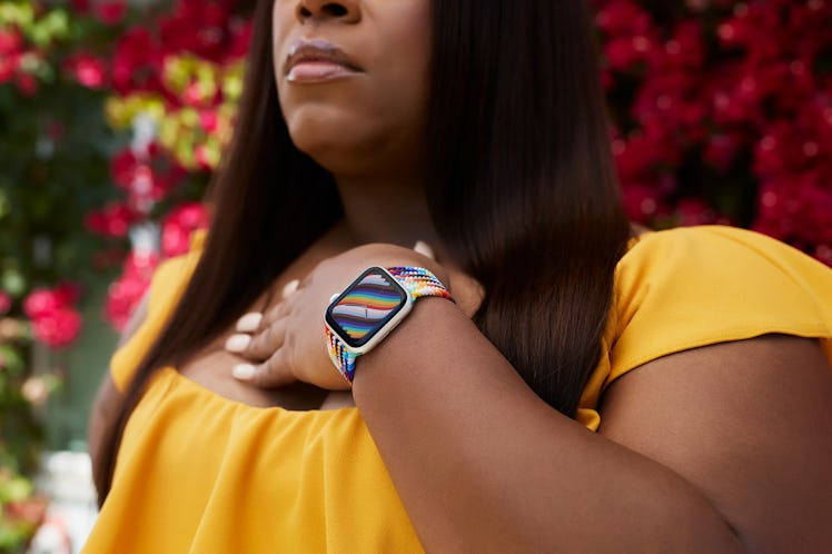 Apple Watch Pride 2021 bands and faces include woven options and a Nike version.