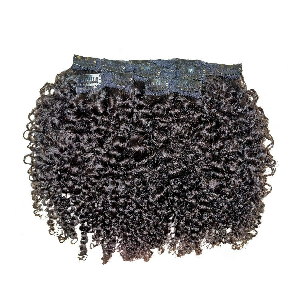 Yummy Soft Kinks Clip-In Extensions in 16 Inches