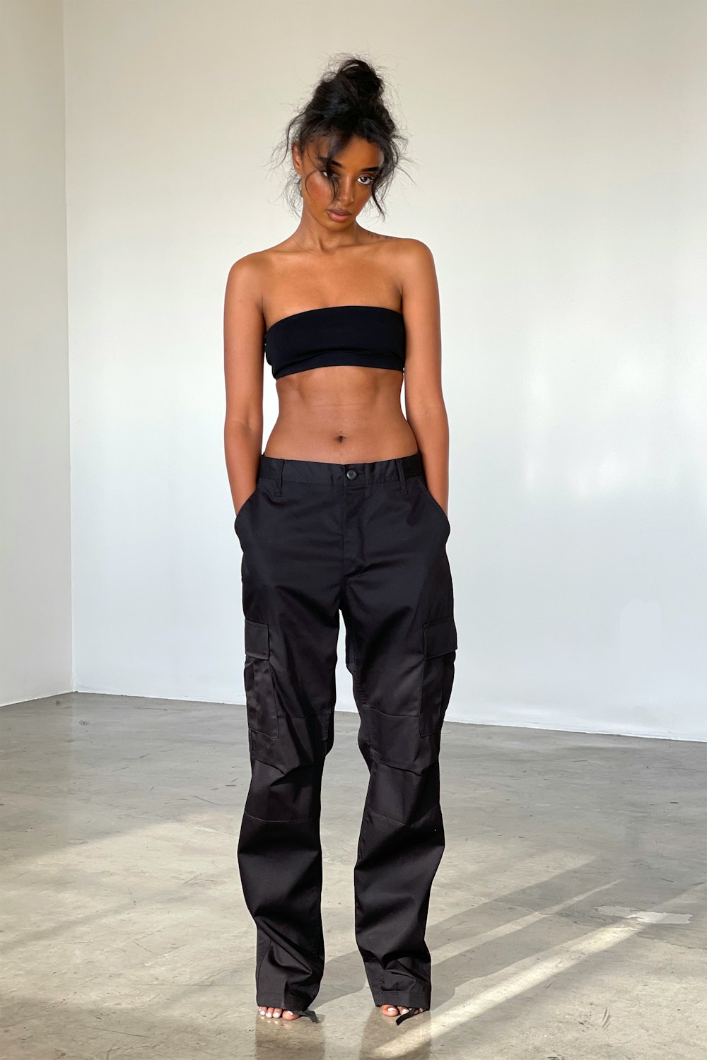 Le Cargo Pant in Black