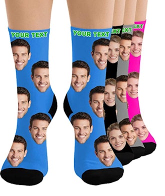 Printualist Custom Face Socks 