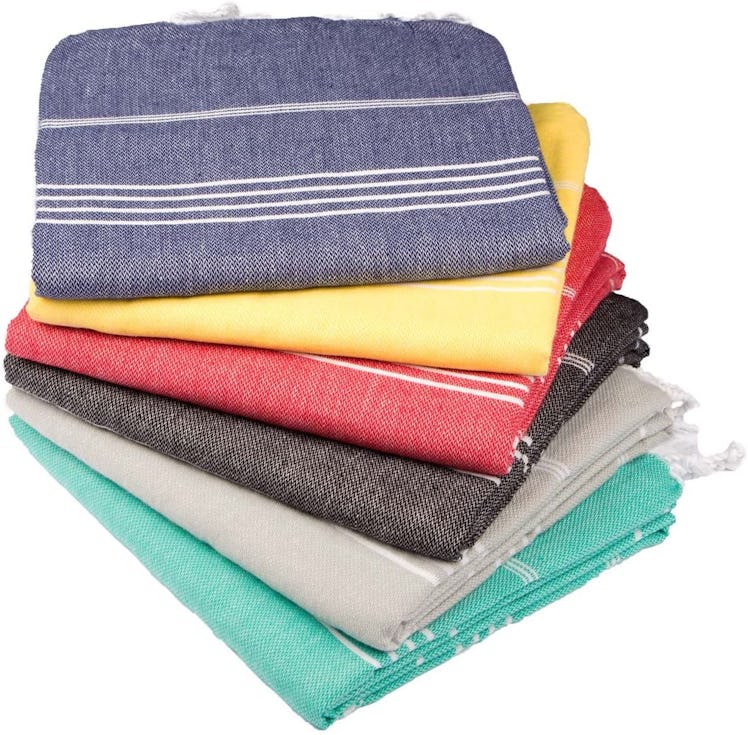 Clotho Turkish Towels, 6-Piece Set 