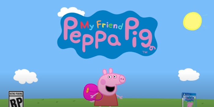 'My Friend Peppa Pig' is an adorable new video game.
