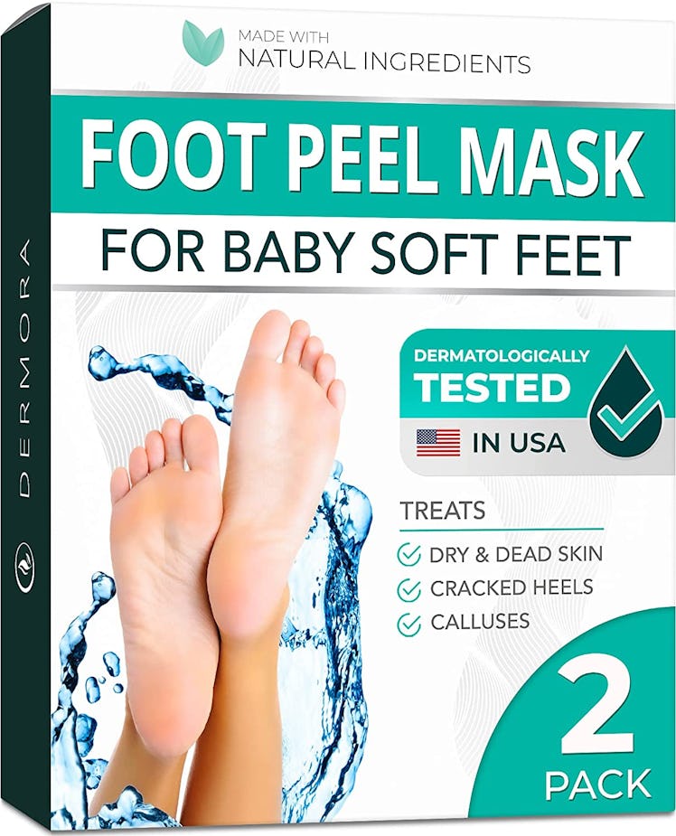 Dermora Foot Peel Mask (2 Pack)