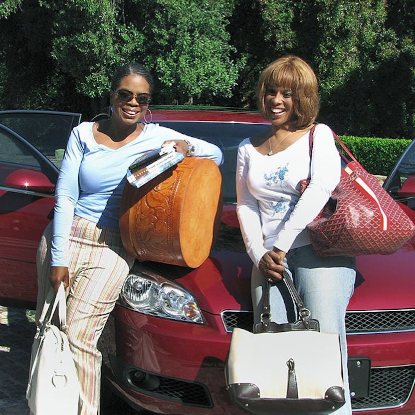 Oprah Winfrey and Gayle King best friends embark on a trip together as best friends.