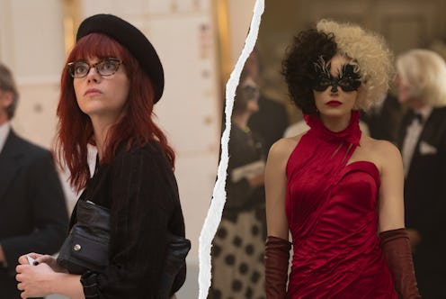 'Cruella' costume designer Jenny Beavan shares the meaning behind the fashion in the film, from Este...