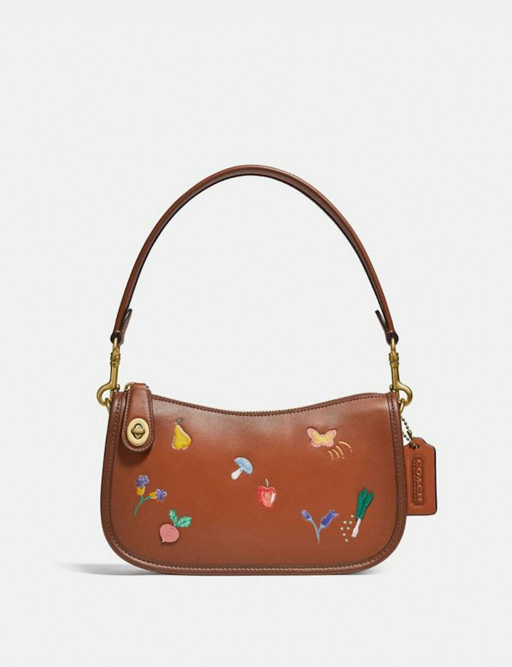Swinger Bag With Garden Embroidery