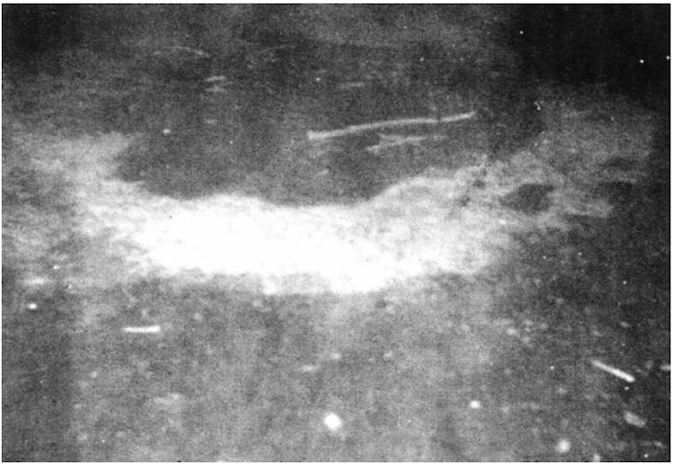 burn marks in ground delphos ufo