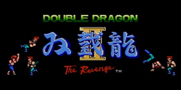 double dragon 2 title screen