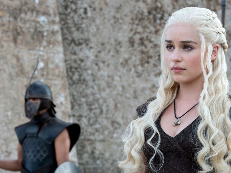 Emilia Clarke as Daenerys Targaryen in Game of Thrones