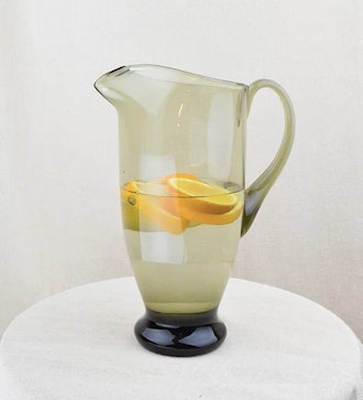 Smoked Glass Pitcher