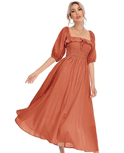 R.Vivimos Ruffled Vintage Dress