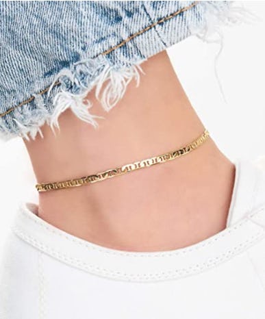 Barzel 18K Gold Anklet