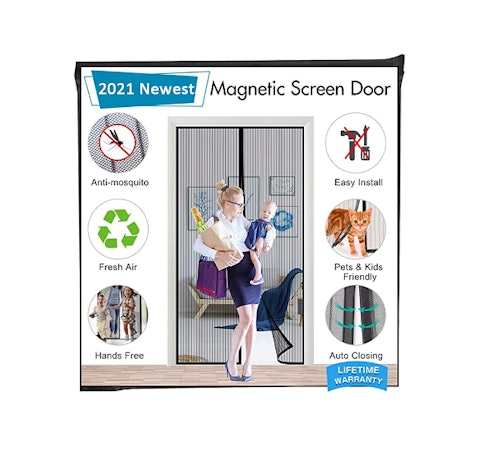 Mkicesky Magnetic Screen Door 