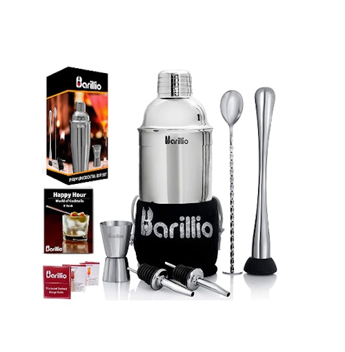 barillio Elite Cocktail Shaker Set