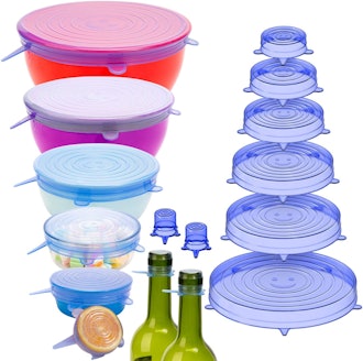 Holikme Silicone Stretch Lids (16 Pack)