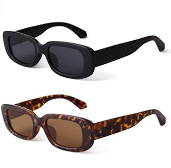 BUTABY Retro Sunglasses (2-Pack)