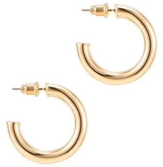 PAVOI 14K Gold Hoop Earrings