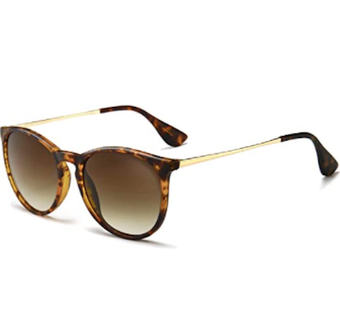 SUNGAIT Vintage Round Sunglasses