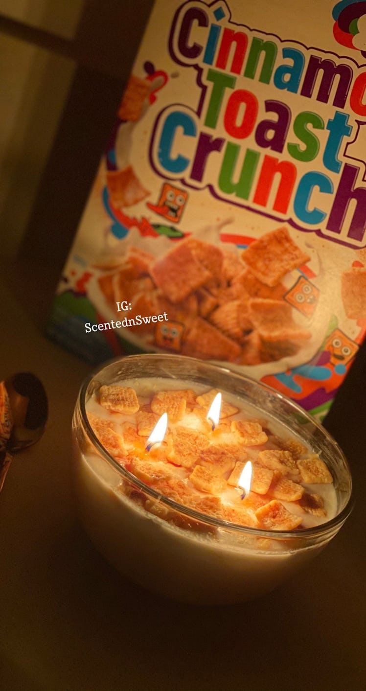 Cinnamon Toast Crunch Cereal Candle