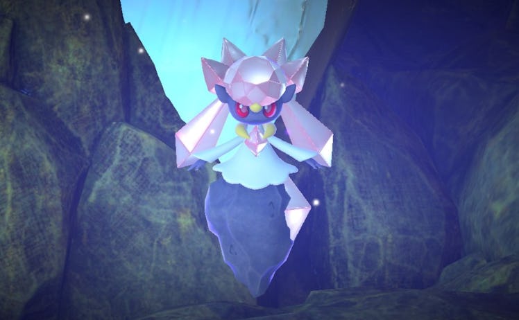 new pokemon snap diancie legendary