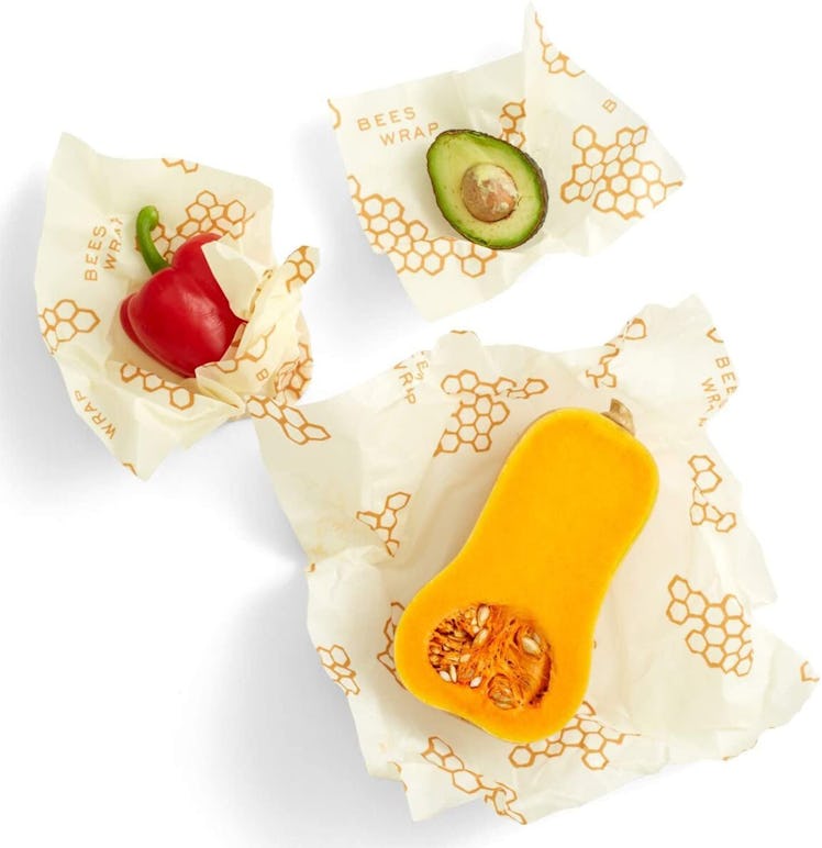 Bee’s Wrap Reusable Beeswax Food Wraps (Set of 3)