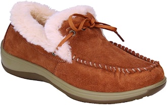 Orthofeet Leather Moccasins