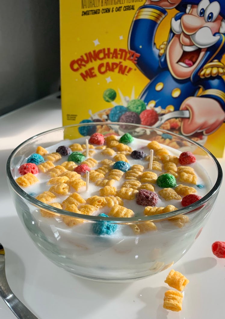 BVG Saturday Morning Cartoons Candle Cap’n Crunch Cereal Edition