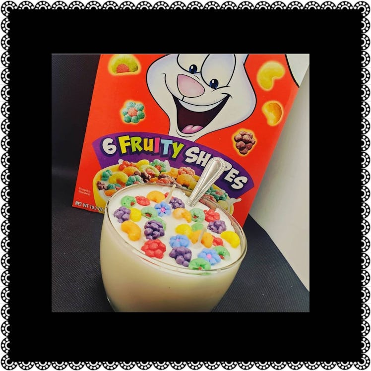 TRIX Cereal Bowl Candle