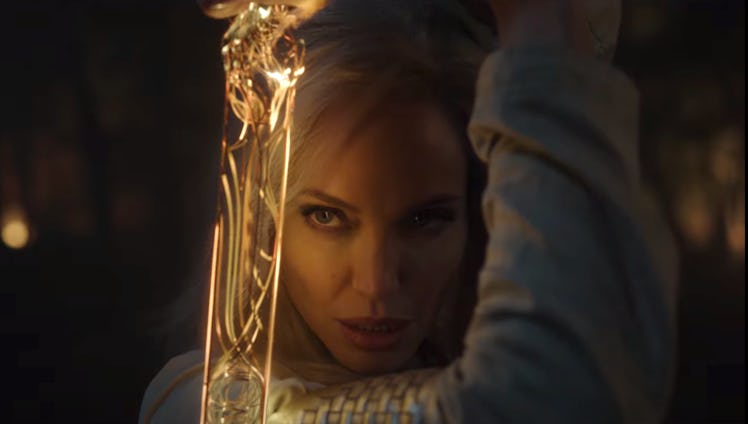 Angelina Jolie as Thena in Marvel's 'Eternals'