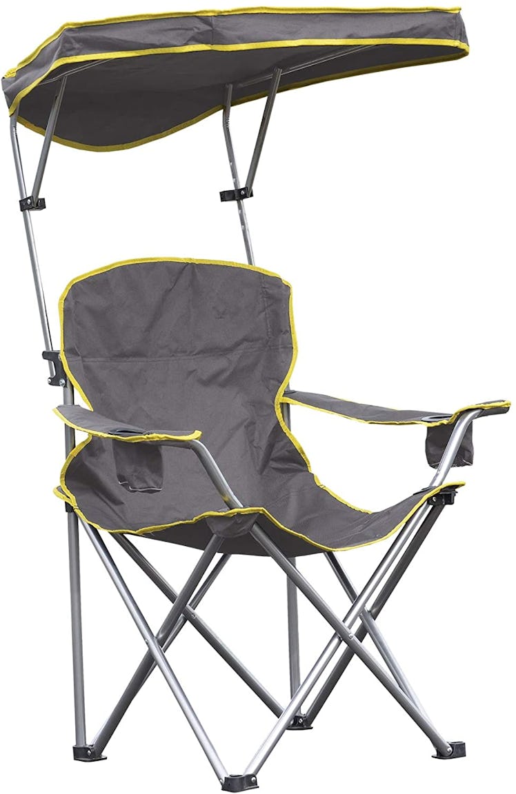 Quik Shade Extra Wide Camp Chair With Tilt Canopy