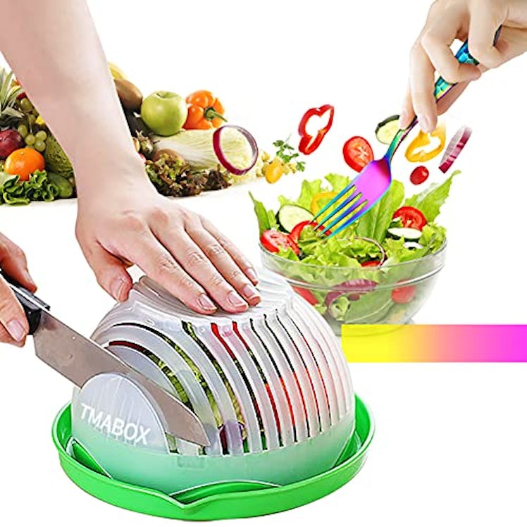 TMABOX Salad Cutter Bowl