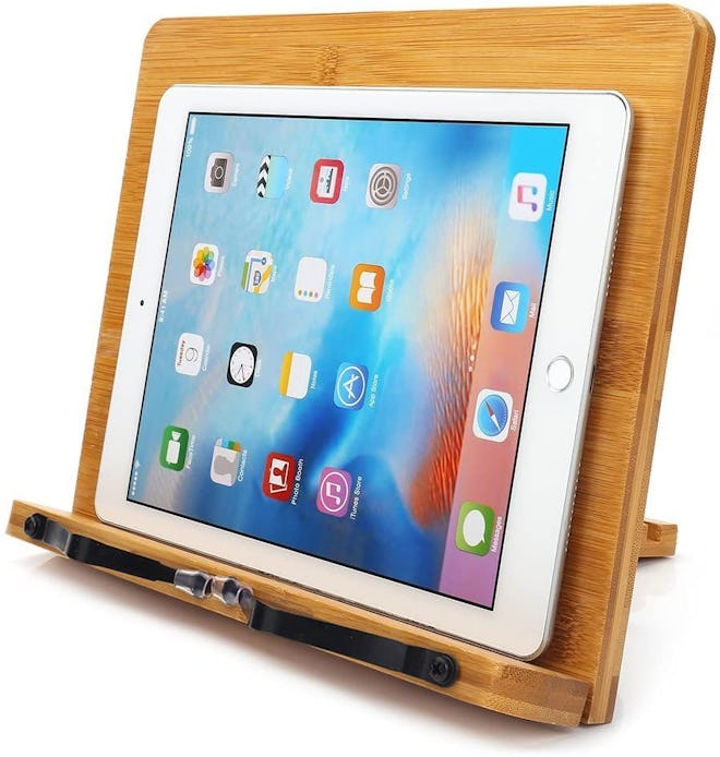 wishacc Adjustable Book Holder Tray