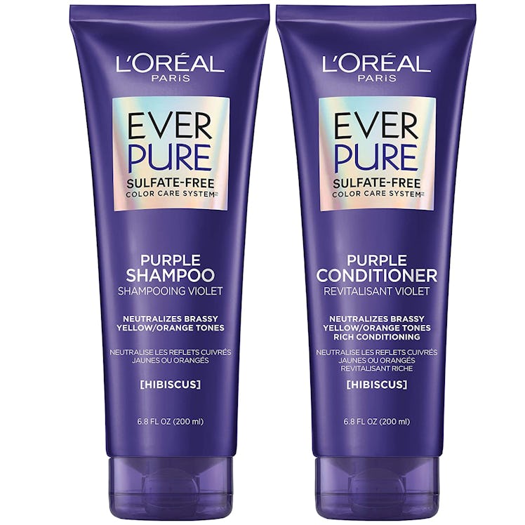L'Oreal Paris EverPure Sulfate-Free Purple Shampoo & Conditioner (Set of 2)
