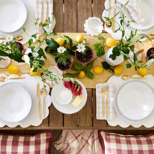 summer table setting West Elm Heather Taylor Home