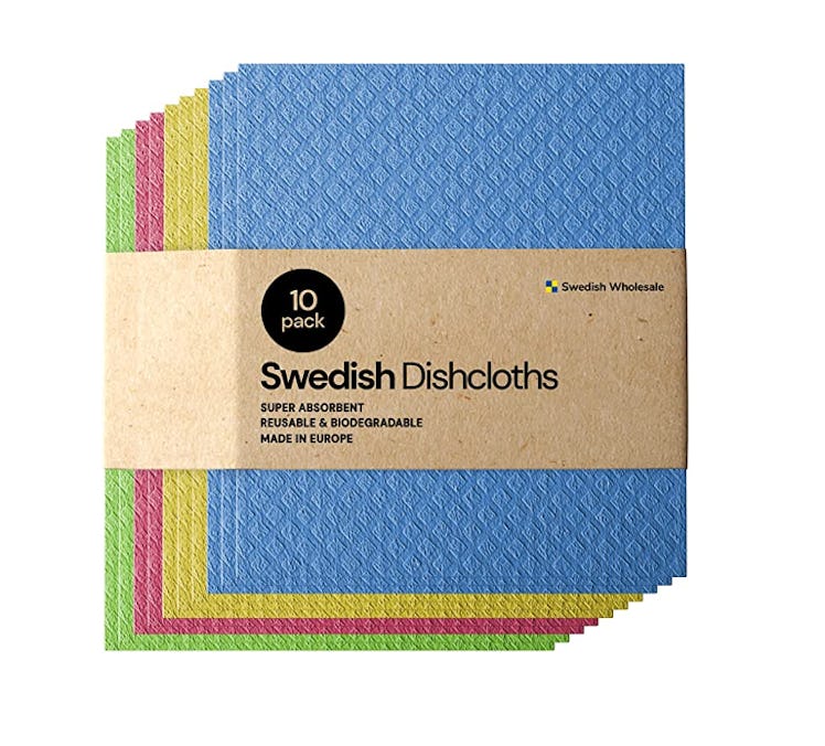 Swedish Dishcloth Cellulose Sponge Cloths