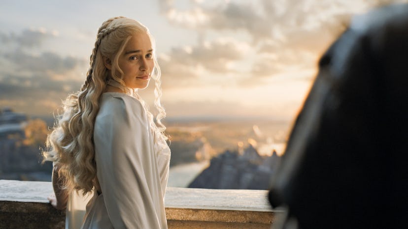 Emilia Clarke as Daenerys Targaryen is Pinterest's most popular hairstyle.