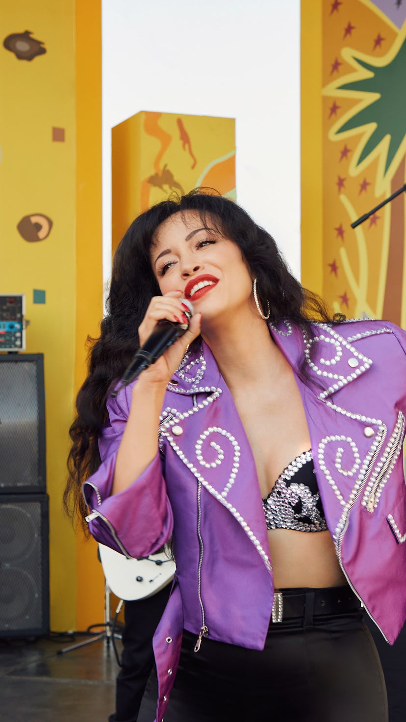 Christian Serratos in 'Selena: The Series,' via the Netflix press site.