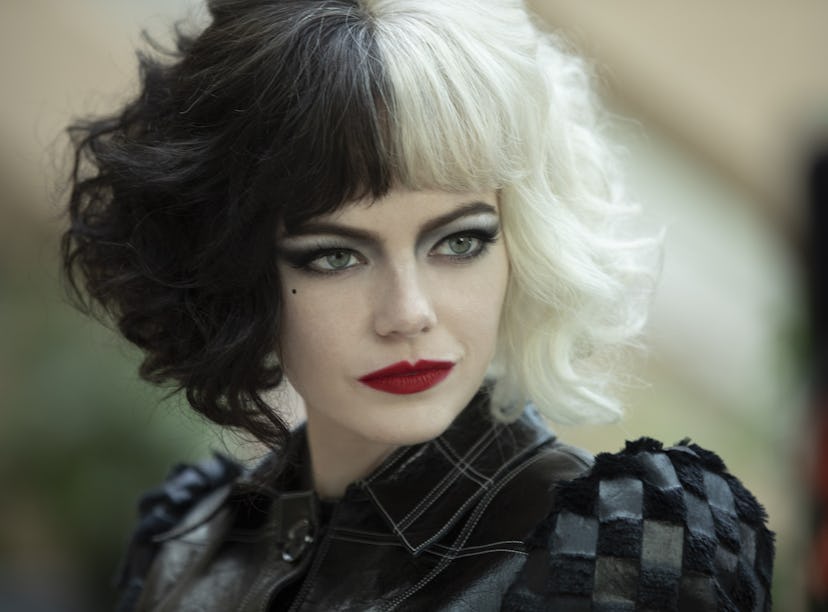 Emma Stone stars as the titular villain in 'Cruella.'