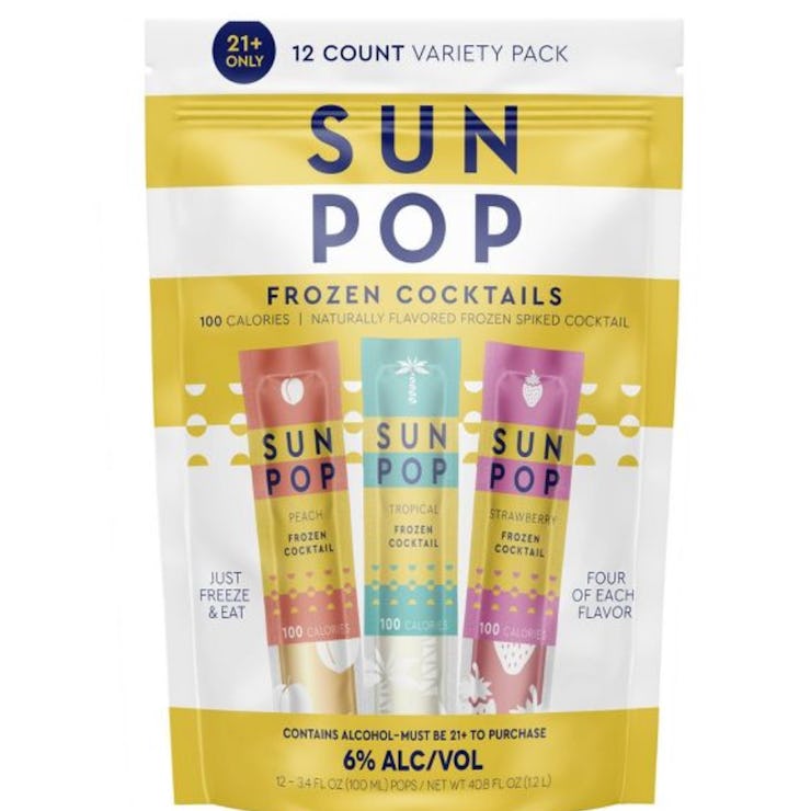SunPop Alcohol Infused Frozen Cocktails