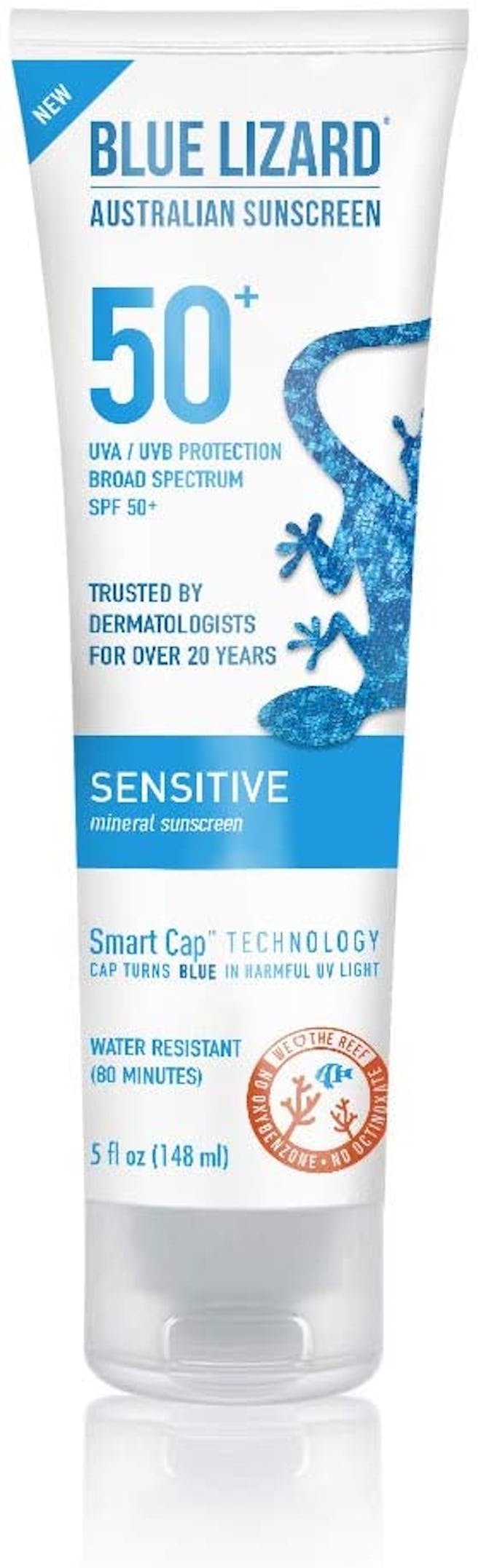 Blue Lizard Sensitive Mineral Sunscreen 50+ 
