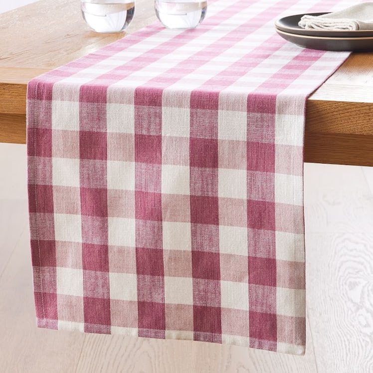 Heather Taylor Home Plaid Table Runner