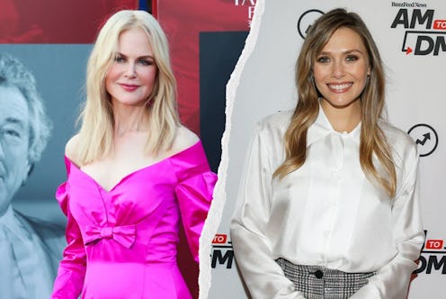 Nicole Kidman & Elizabeth Olsen of HBO Max's 'Love and Death'. Photos via Dominik Bindl/Getty Images...