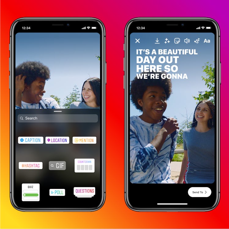 You can add auto captions on Instagram Story with plans to expand to Reels. 