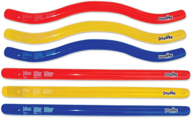 Swimline Doodles Inflatable Pool Noodles (6-Pack)