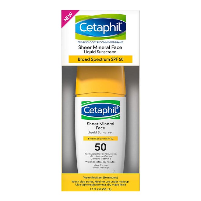 Cetaphil Sheer Mineral Face Liquid Sunscreen 