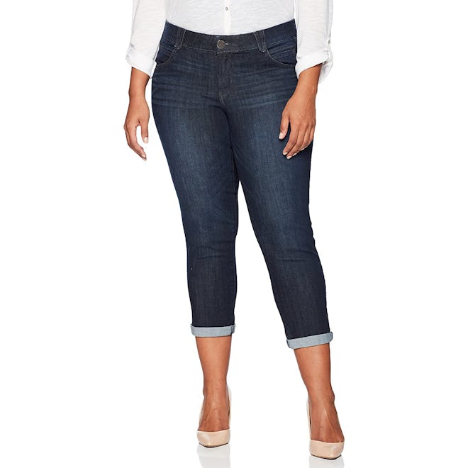 Democracy Plus-Size Ankle Skimmer Jeans