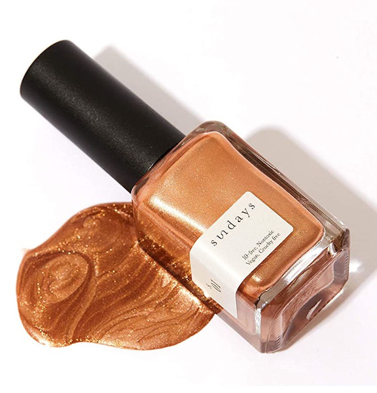 Sundays Non-Toxic Nail Polish, Rose Gold