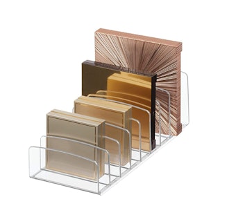 iDesign Clarity Divided Makeup Palette Organizer