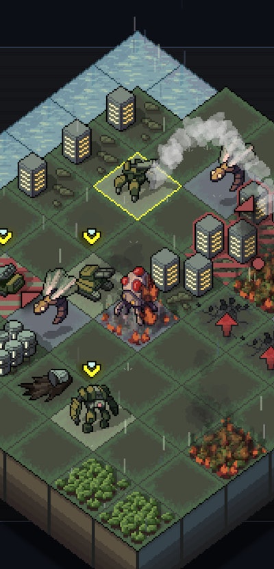combat grid from into the breach
