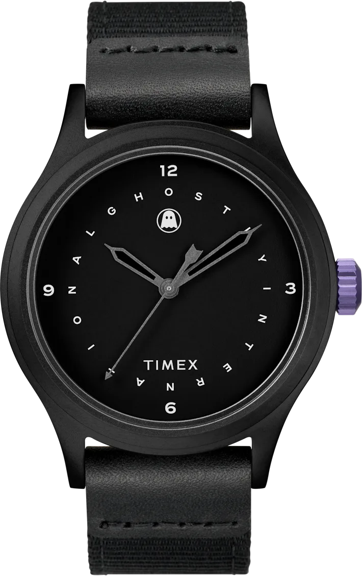 Ghostly and Timex made a glow-in-the-dark watch for electronic music heads